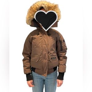 Women’s Canada Goose Chilliwack Bomber Heritage - Brown